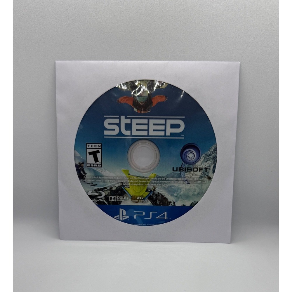 Steep PlayStation 4 PS4 Ubisoft 2016 Extreme Sports Game Disc Only
